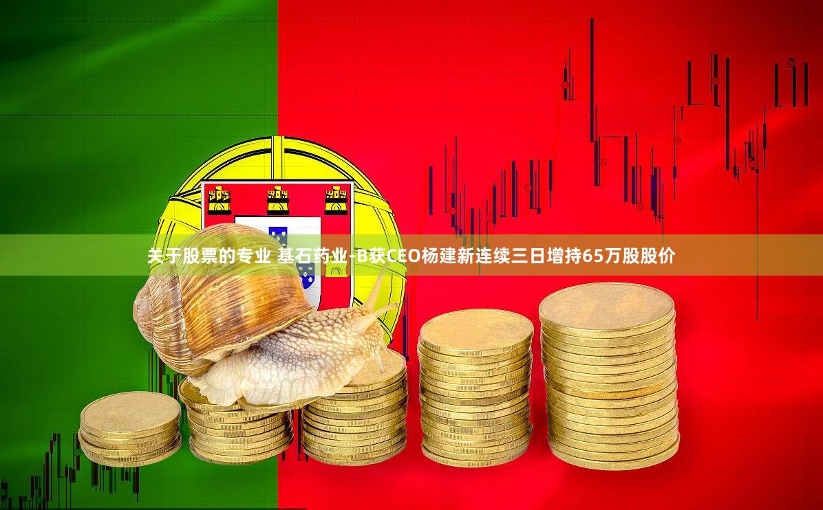关于股票的专业 基石药业-B获CEO杨建新连续三日增持65万股股价