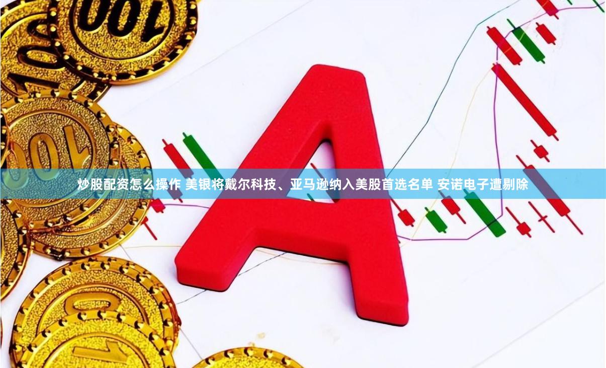 炒股配资怎么操作 美银将戴尔科技、亚马逊纳入美股首选名单 安诺电子遭剔除